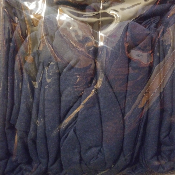 Brand New Ralph Lauren QUEEN size sheet set NAVY BLUE flannel - Picture 5 of 7